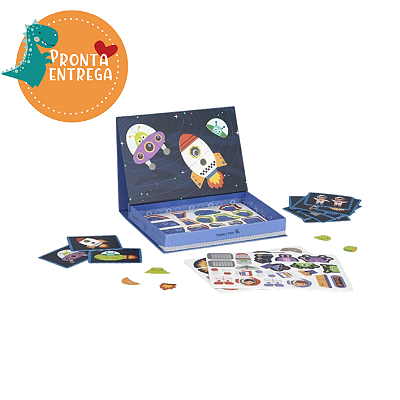 Brinquedo CAIXA MAGNÉTICA - ESPAÇO SIDERAL - TOOKY TOY
