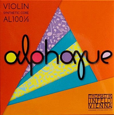 Cordas Thomastik Alphayue 1/8 para Violino