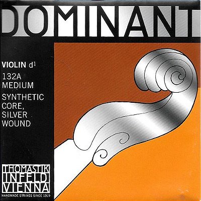 Cordas Thomastik Dominant com Ré de Prata para Violino