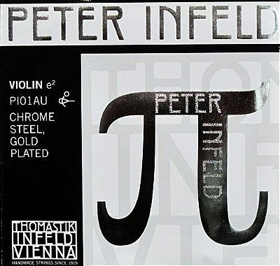 Cordas Thomastik Peter Infeld com Mi Gold (dourada) para Violino