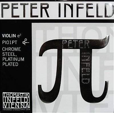 Cordas Thomastik Peter Infeld com Mi Platinum Plated (platina) para Violino
