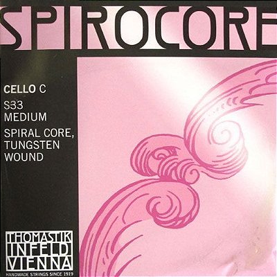 Corda Individual - DÓ Spirocore Tungstênio para Cello