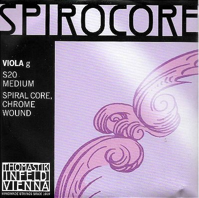 Corda Individual - Sol Spirocore para Viola