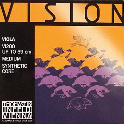 Corda Individual - SOL Vision para Viola, de prata