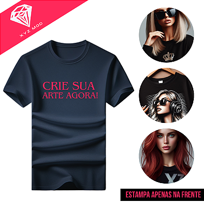 10 Camisas Pretas Femininas