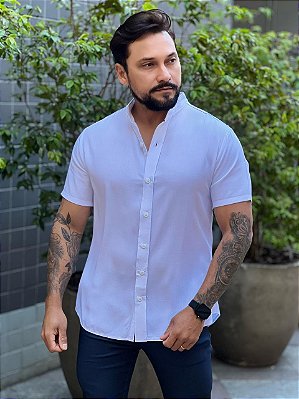 Camisa Casual Branca.