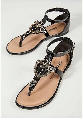 Sandália Mississipi Pedrarias Bege | Dakota loja online de calçados -  Acesse e compre já a sua! - Sandália Mississipi Pedrarias Bege | Mississipi