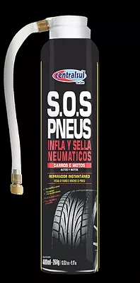 INFLA PNEUS - SOS -  400 ML ate 6mm de Furo no Pneu