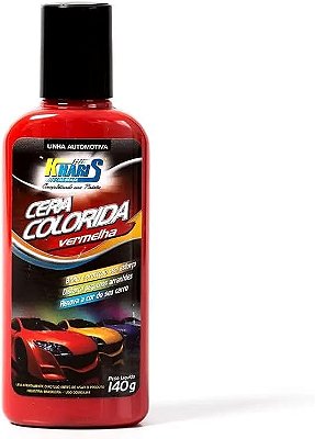 CERA AUTO LIQUIDA 140G VERMELHA KHARIS - CERA PRA CARRO - Limpeza Automotiva