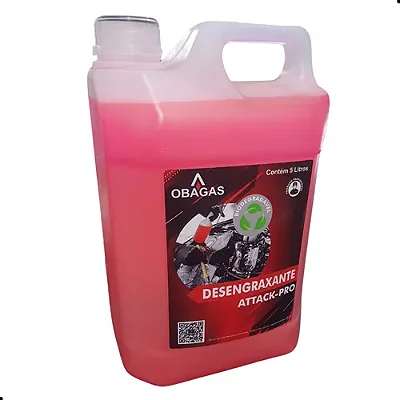 DESENGRAXANTE 5L ATTACK PRO OBAGAS - Salupan - lavar pecas carro - Desingraxante - Limpeza Automotiva