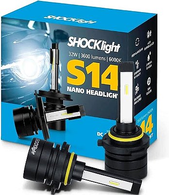 HB3 - HB4 - Headlight S14 Nano Hb3/hb4 000k 12v 32w 3600lm - Sll-149000 - PONTO M PECAS AUTOMOTIVAS