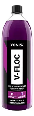 SHAMPOO LAVA AUTO V-FLOC 1,5L 2011004 - - VONIXX - PONTO M PECAS AUTOMOTIVAS