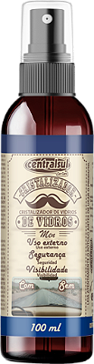 CRISTALIZADOR DE VIDROS 100 ML -  Cristalizador parabrisa - Limpeza Automotiva