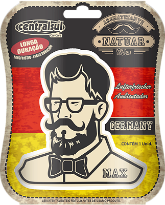 AROMATIZANTE MINIATURA MEN GERMANY - cheirinho pra carro - Limpeza Automotiva