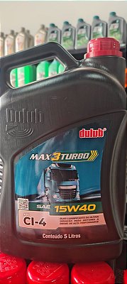 Dulub Max 3 Turbo 15W40 - Oleo do motor a Diesel