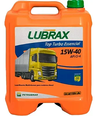 OLEO MOTOR DIESEL TOP TURBO ESSEN 15W40 CI4 LUBRAX 20L - PONTO M PECAS AUTOMOTIVAS