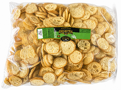 ATACADO - Queijo provolone desidratado com chimichurri Grelhittos a Granel 4 Kg