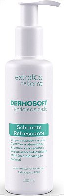 DERMOSOFT ANTIOLEOSIDADE SABONETE REFRESCANTE 130 ML