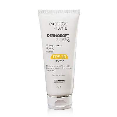 DERMOSOFT PROTECT FOTOPROTETOR FACIAL FPS 20 50 G