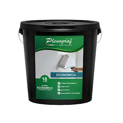 Tinta Branca Fosca 18L – Econômica para Pintura Interna