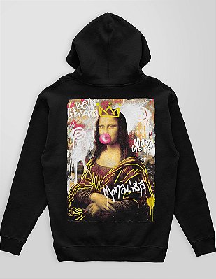Moletom Canguru Mona Lisa