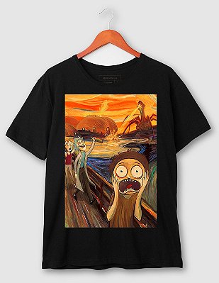 Camiseta Rick and Morty O Grito
