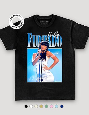 Camiseta Oversized Nelly Furtado