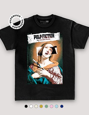 Camiseta Oversized Pulp Fiction