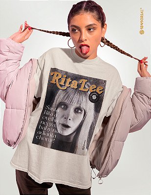Camiseta Oversized Rita Lee