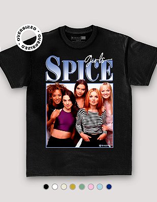 Camiseta Oversized Spice Girls