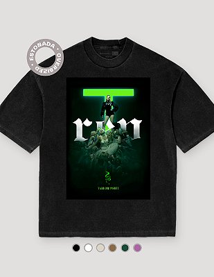 Camiseta Oversized Estonada Taylor Swift Reputation