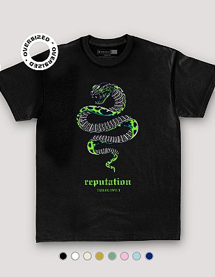 Camiseta Oversized Taylor Swift Snake