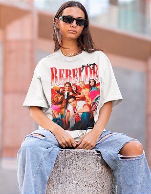 Camiseta Oversized Tubular Rebelde