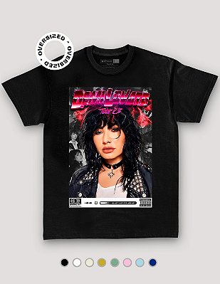 Camiseta Oversized Demi Lovato