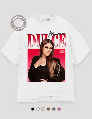 Camiseta Oversized Tubular Dulce Maria Rebelde RBD