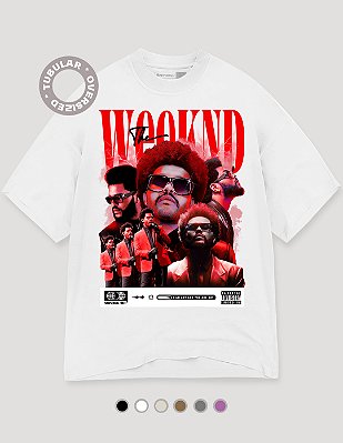 Camiseta Oversized Tubular The Weeknd After Hours