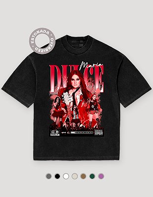 Camiseta Oversized Estonada Dulce Maria RBD