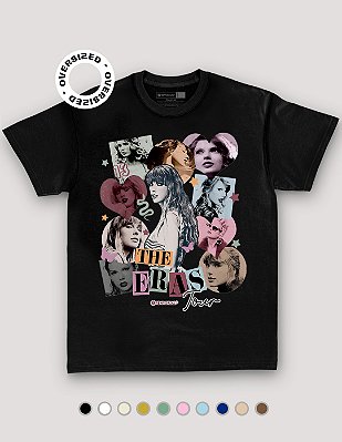 Camiseta Oversized Taylor Swift The Eras Tour