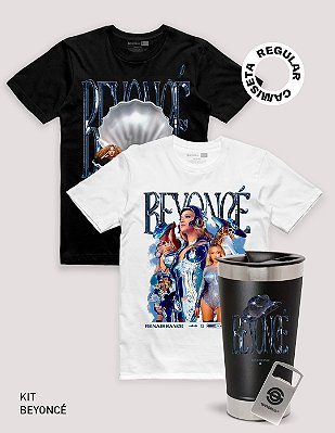 Kit com 2 peças Regular e Copo Térmico Beyoncé Renaissance