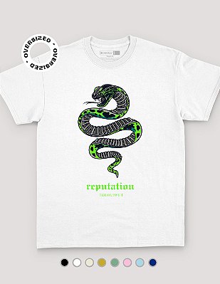 Camiseta Oversized Taylor Swift Snake - BF