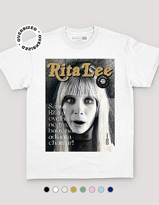 Camiseta Oversized Rita Lee - BF