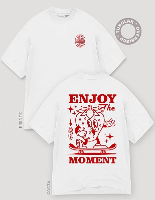 Camiseta Oversized Tubular Enjoy The Moment