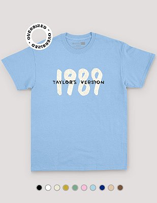 Camiseta Oversized Taylor Swift 1989 - BF