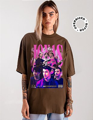 Camiseta Oversized Super Jonas Brothers