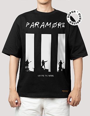 Camiseta Oversized Super Paramore Writing The Future