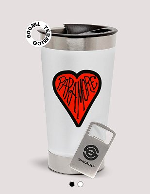 Copo Térmico Paramore Love