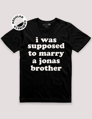 Camiseta Tradicional Marry Me Jonas Brothers