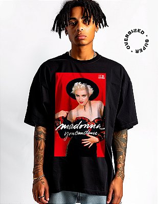 Camiseta Oversized Super Madonna You Can Dance