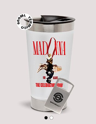 Copo Térmico Madonna The Celebration Tour