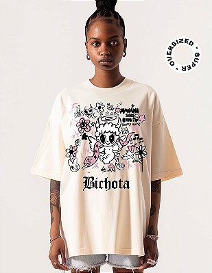 Camiseta Oversized Super Karol G Bichota